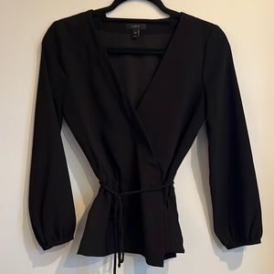 JCrew Faux Wrap Top